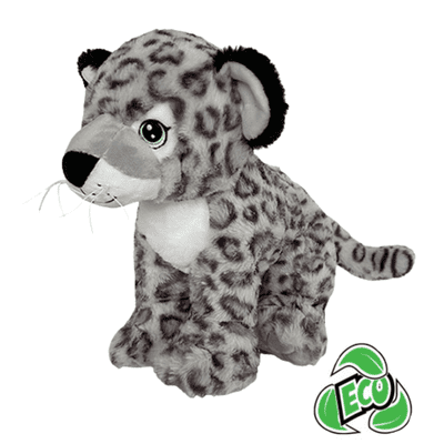 16 inch Eco Origins Snow Leopard - DIY Teddy Bear Kit no-sew