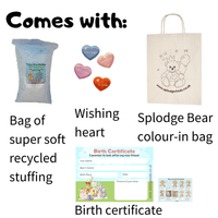 16 inch Flopsy Monkey - DIY Teddy Bear Kit no-sew