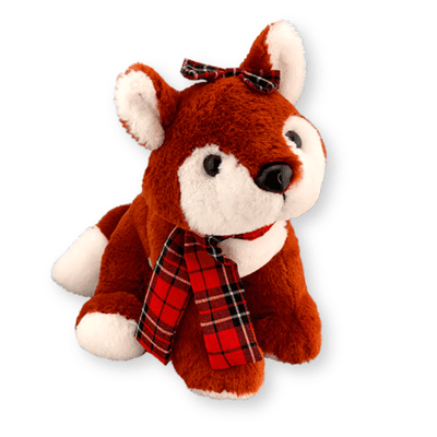 16 inch Fox with Scarf - DIY Teddy Bear Kit no-sew - SPECIAL PRICE