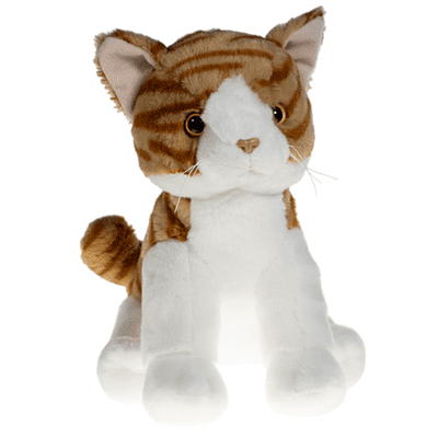 16 inch Ginger Tabby Cat - DIY Teddy Bear Kit no-sew