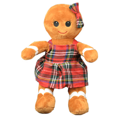 16 inch Gingerbread Girl - DIY Teddy Bear Kit no-sew