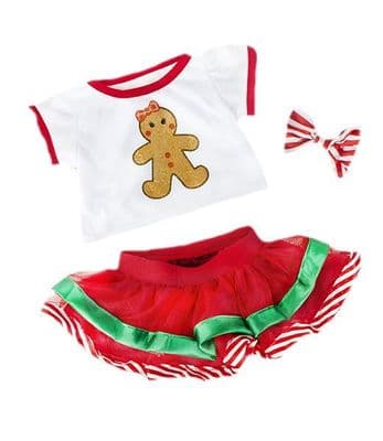 16 inch Gingerbread Outfit - Teddy Bear Clothes - SPECIAL PRICE