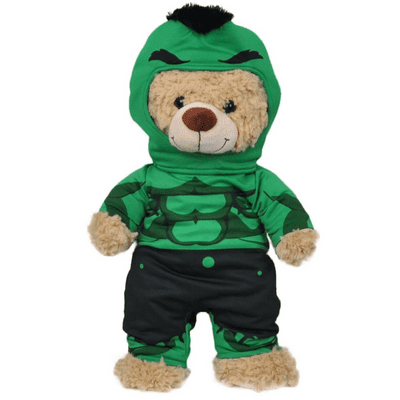 16 inch Green Hulk Superhero Teddy - Ready to Play