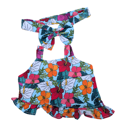 16 inch Green Muu-Muu Dress Hawaii Outfit - Teddy Bear Clothes