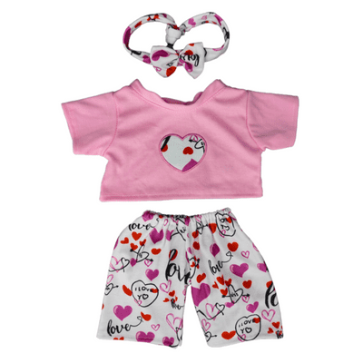 16 inch Groovy Heart Outfit - Teddy Bear Clothes