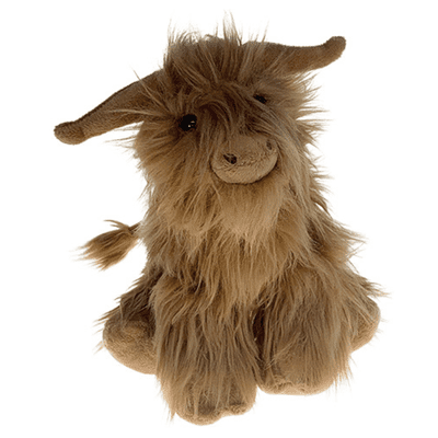 16 inch Highland Cow Extra Fluffy - DIY Teddy Bear Kit no-sew