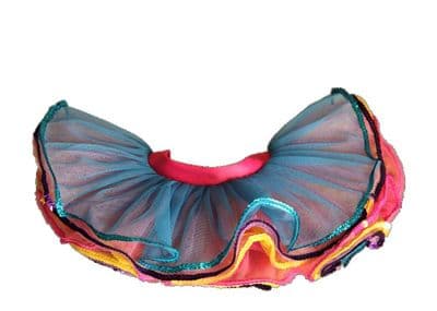 16 inch Mutli-Coloured Tutu with Sequins - Teddy Bear Clothes Acessories