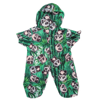 16 inch Onezee - Panda Sleeper PJ Pyjamas - Teddy Bear Clothes