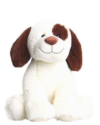 16 inch Patch Dog - DIY Teddy Bear Kit no-sew