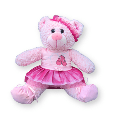 16 inch Pink Ballerina Teddy - Ready to Play Gift Set