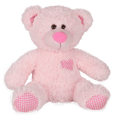 16 inch Pink Classic Teddy - Build a Teddy Bear at Home Kit