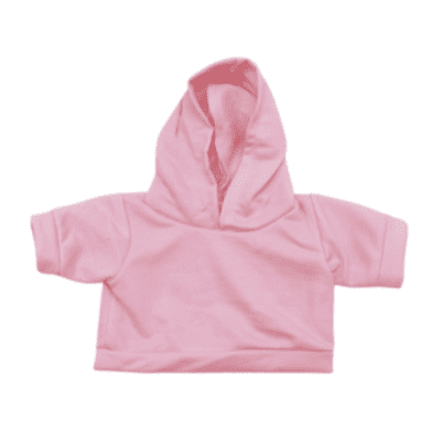 16 inch Pink Hoodie - Teddy Bear Clothes Accessories