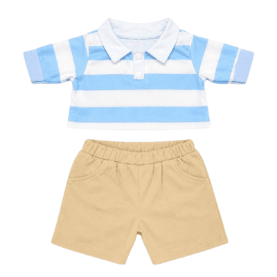 16 inch Polo Shirt & Chinos - Teddy Bear Clothes