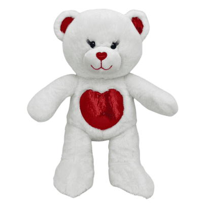 16 inch Raspberry the Red Heart Teddy - DIY Teddy Bear Kit no-sew