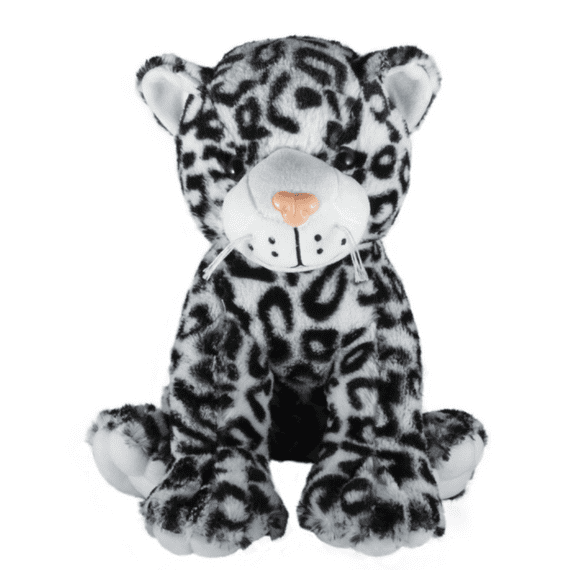 16 inch Snow Leopard - DIY Teddy Bear Kit no-sew