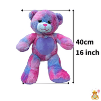 16 inch Strawberry the Purple Heart Teddy - DIY Teddy Bear Kit no-sew