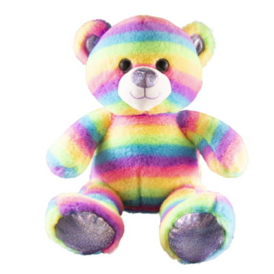 16 inch Stripes the Rainbow Teddy - Build a Teddy Bear Kit