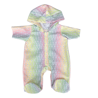 16 inch Summer Rainbow Onesie - Teddy Bear Clothes fits Build your own Bears