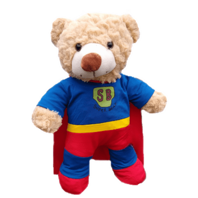 16 inch Superbear Teddy - Ready to Play Gift Set