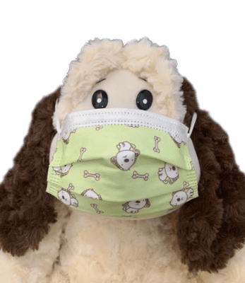 16 inch Teddy Bear Face Mask - Dogs - Teddy Bear Clothes