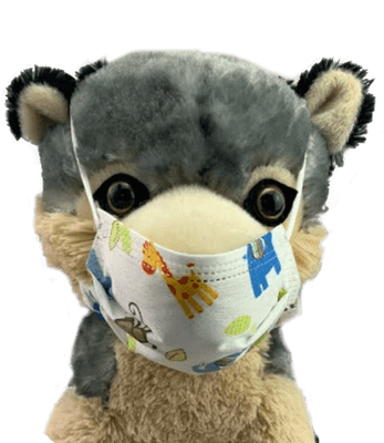 16 inch Teddy Bear Face Mask - Jungle - Teddy Bear Clothes