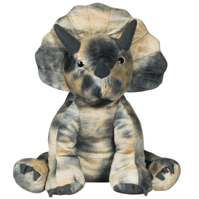 16 inch Triceratops Dinosaur - DIY Teddy Bear Kit no-sew