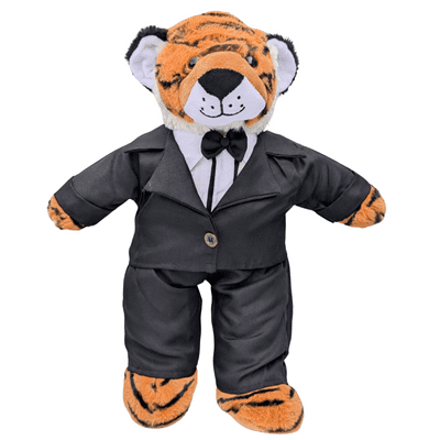 16 inch Tuxedo Tiger - Ready to Play - Wedding Gift Set