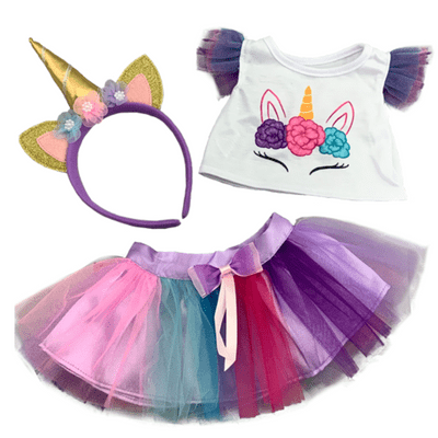 16 inch Unicorn Fantasy Outfit - Teddy Bear Clothes