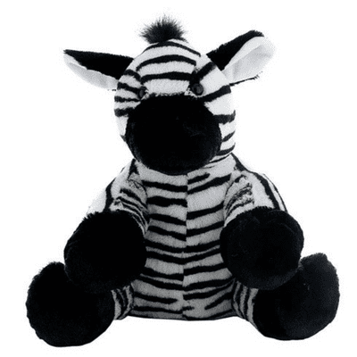 16 inch Zebra - DIY Teddy Bear Kit no-sew