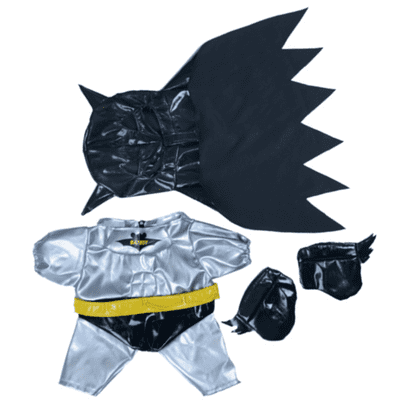 8 inch Batbear Silver Outfit - Teddy Bear Clothes - SPECIAL PRICE