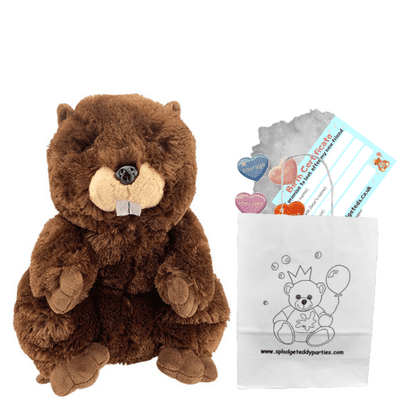 8 inch Beaver - DIY Bear Kit no-sew