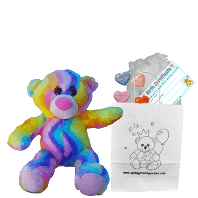 8 inch Bubble Gum Teddy - DIY Bear Kit no-sew