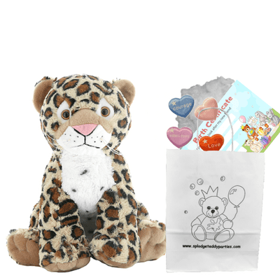 8 inch Cheetah - DIY Bear Kit no-sew