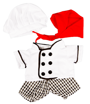 8 inch Chef - Teddy Bear Clothes