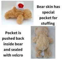 8 inch Duck - DIY Bear Kit no-sew