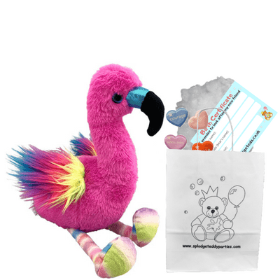 8 inch Flamingo - DIY Bear Kit no-sew
