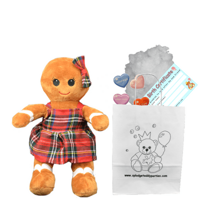 8 inch Gingerbread Girl - Bear Making Kit