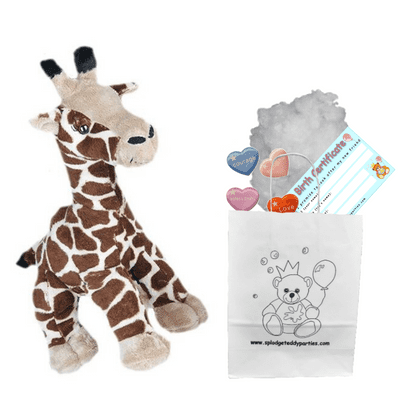 8 inch Giraffe Realistic - DIY Bear Kit no-sew