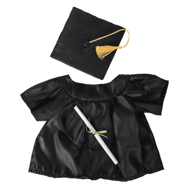8 inch Graduation Outfit - Teddy Bear Clothes
