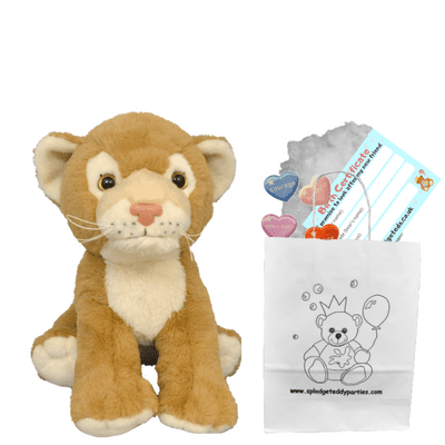 8 inch Lioness  - DIY Bear Kit no-sew