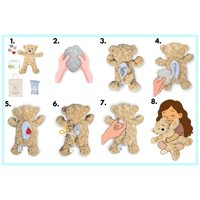 8 inch Lobster - DIY Bear Kit no-sew