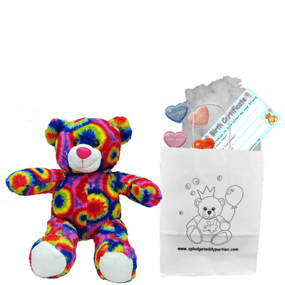 8 inch Rainbow Teddy - Bear Making Kit