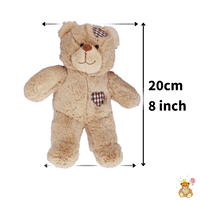 8 inch Red Heart Dress with Headband - Teddy Bear Clothes - SPECIAL PRICE