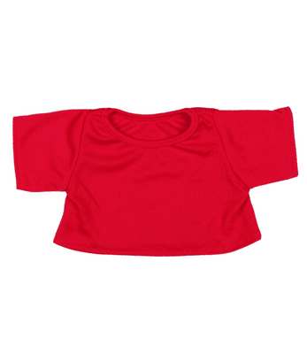 8 inch Red T-shirt - Teddy Bear Clothes