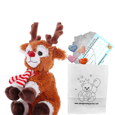 8 inch Reindeer with scarf - Bear Making Kit