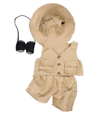 8 inch Safari Outfit - Teddy Bear Clothes