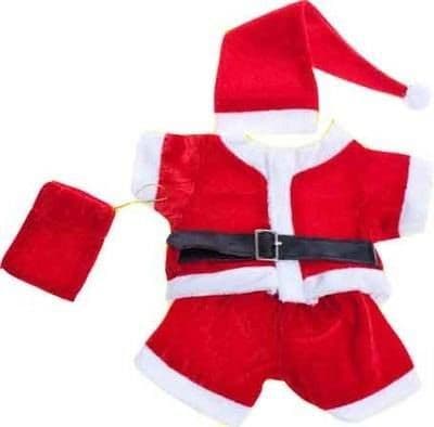8 inch Santa Claus Outfit - Father Christmas - Teddy Bear Clothes