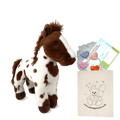 8 inch Spotty Horse - DIY Bear Kit no-sew