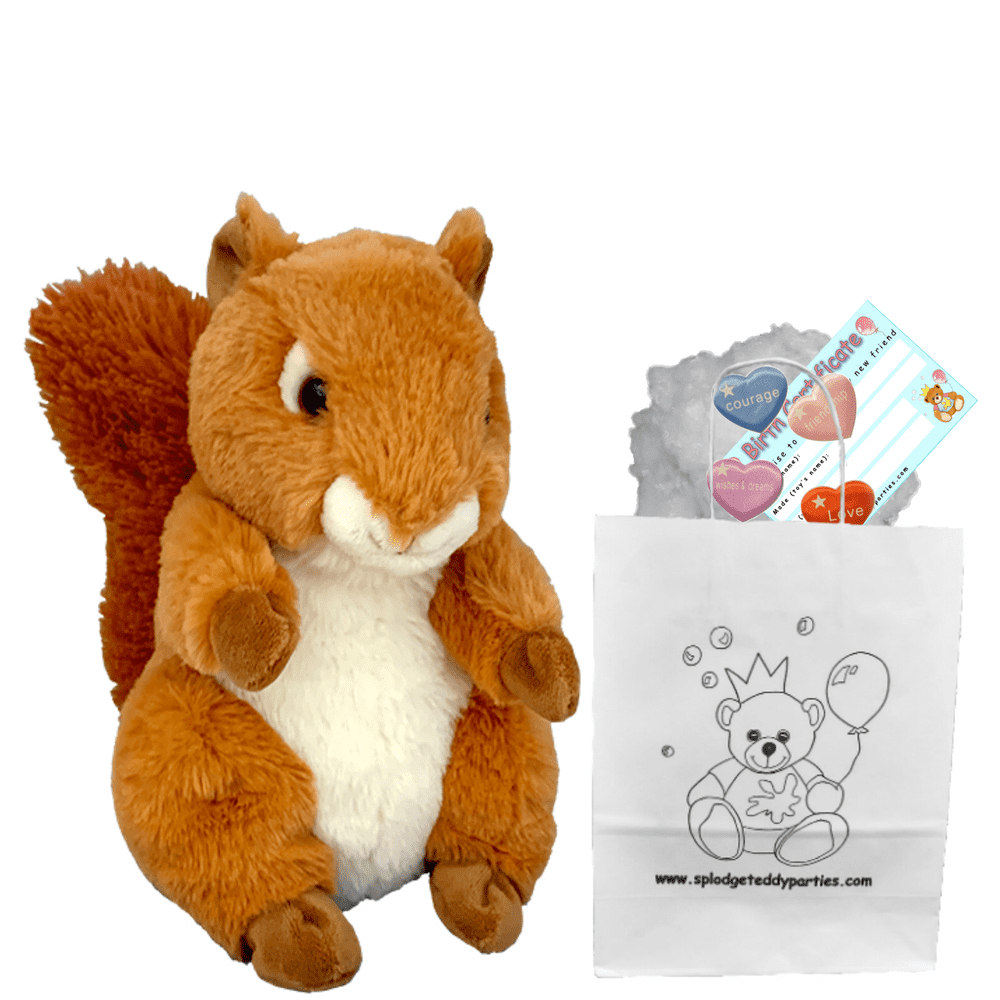 Squirrel teddy bear hotsell