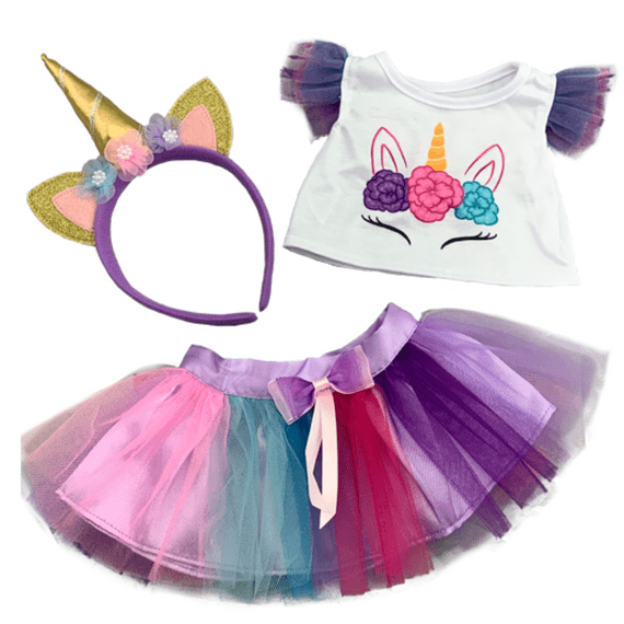 8 inch Unicorn Fantasy Outfit - Teddy Bear Clothes - SPECIAL PRICE